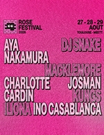 Rose Festival 2026 - Pass Samedi